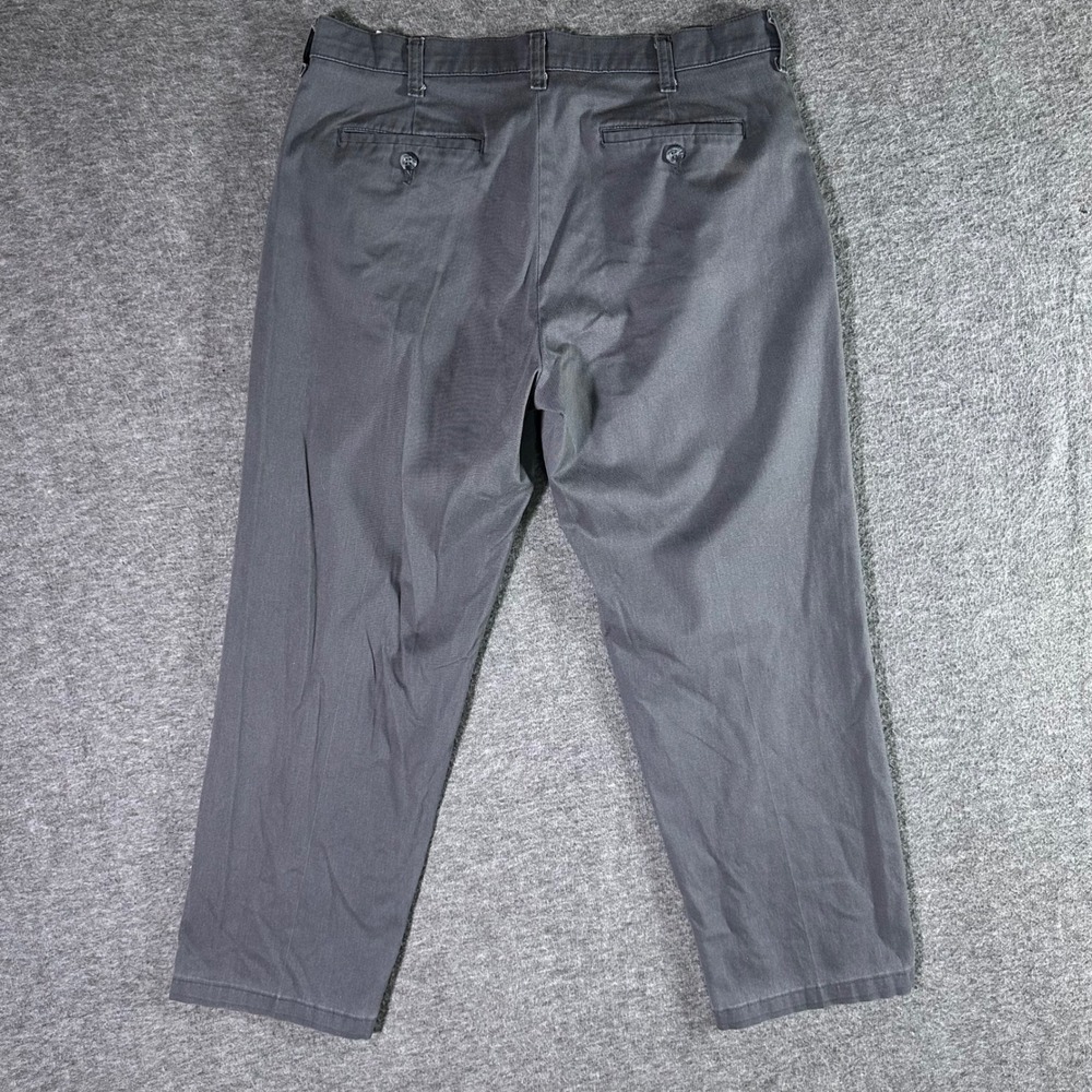 Lee Pants Total Freedom Men's 34x29 Relaxed Fit Gray‎ Chino Trousers - Picture 4 of 7